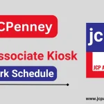 JCP Associate Kiosk Work Schedule